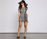 Sommerlicher schicker Minirock